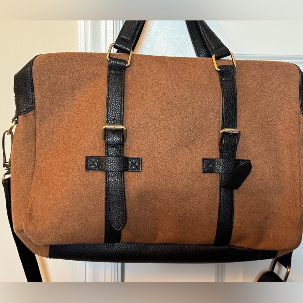 Ted Baker London Cabble Briefcase Tobacco Leather - Picture 3 of 9